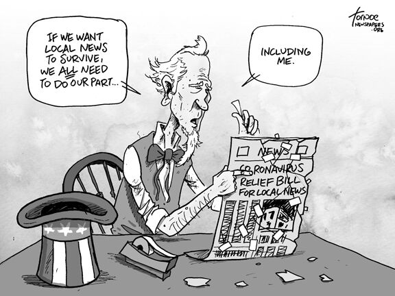 Cartoon: Newspapers